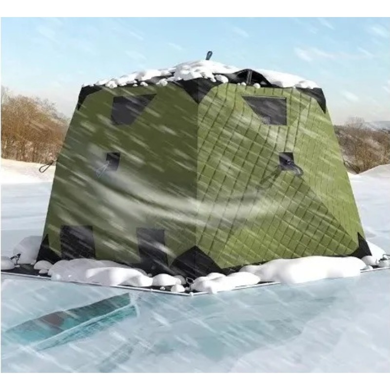 Fishing Equipment Needed - Zeshoekige ijsvishut – Verdikte tent, outdoor