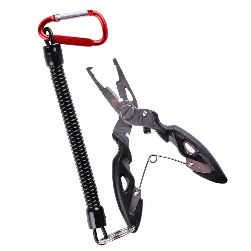 Fishing Equipment Warehouse - Visplierschaar, gevlochten lijn, kunstaas-snijder, haakverwijderaar etc.