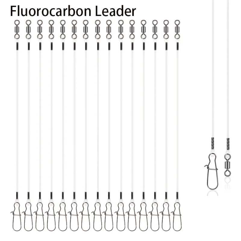 Fishing Equipment Storage - 15 stuks Fluorocarbon draadlijn voor het