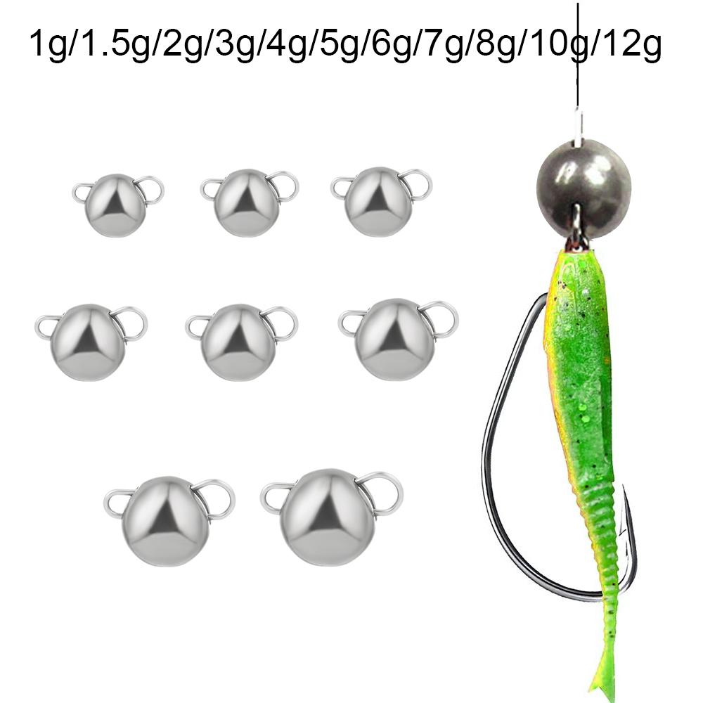 Fishing Equipment Hook - 1 Pc Mat Zwart Tungsten Sinkers