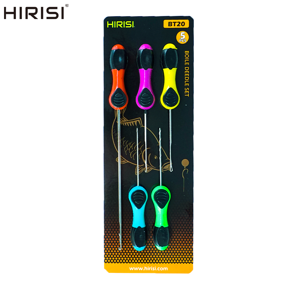 Fishing Equipment Hook - Hirisi 5-delige karpervisserijgereedschap aasnaaldset pop-up boilie