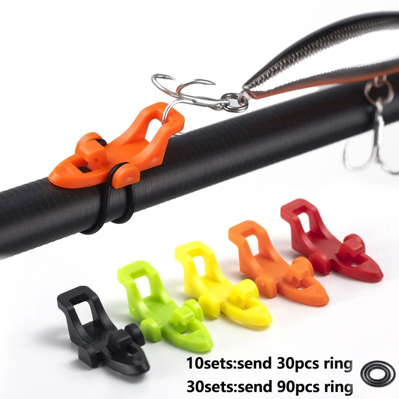 Fishing Equipment Hook - 1-10 Stuks Hengel Pole Hook Keeper