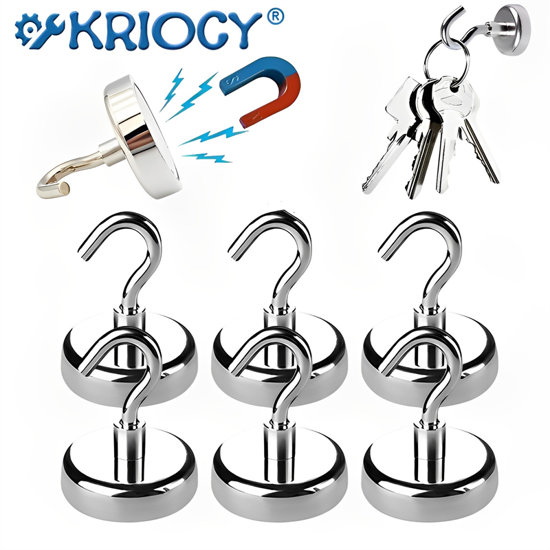 Fishing Equipment Hook - Sterke Krachtige Ronde Neodymium Magneet Haak