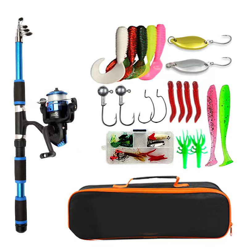 Fishing Equipment Clearance - Hengelset Volledige sets met telescopische hengel