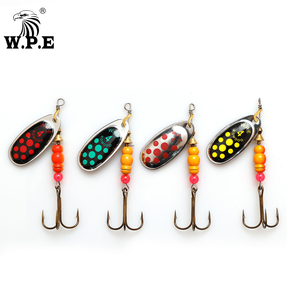 Fishing Equipment Brands - W.P.E Gloednieuwe Spinner Lokken 1 stks