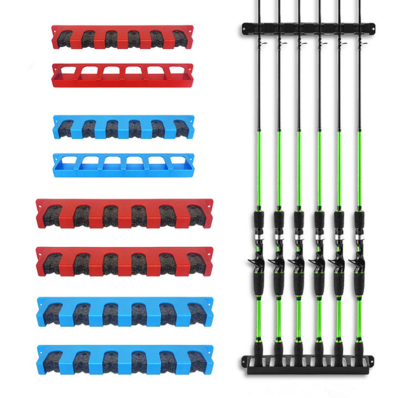 Fishing Equipment Storage - Hengel Houders 6-Rod Rack Verticale Paal