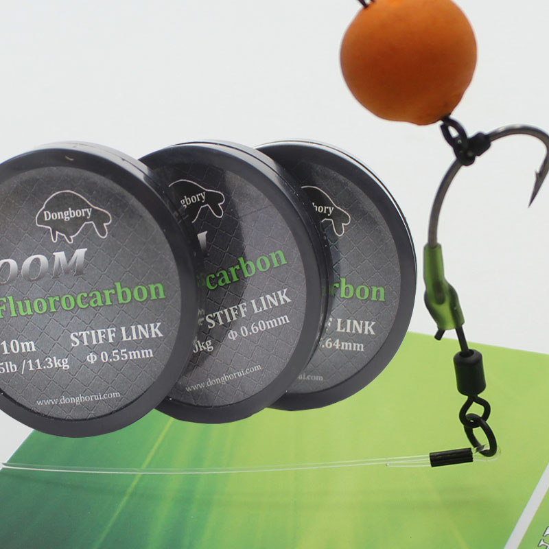 Fishing Equipment Clearance - Karpervissen Hooklink Boom Fluorocarbon Stijve Link