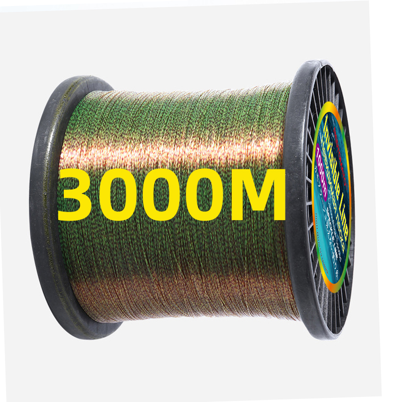 Fishing Equipment Clearance - 3000M/1000M/500M Onzichtbare Visserij Lijn 3D Gevlekte
