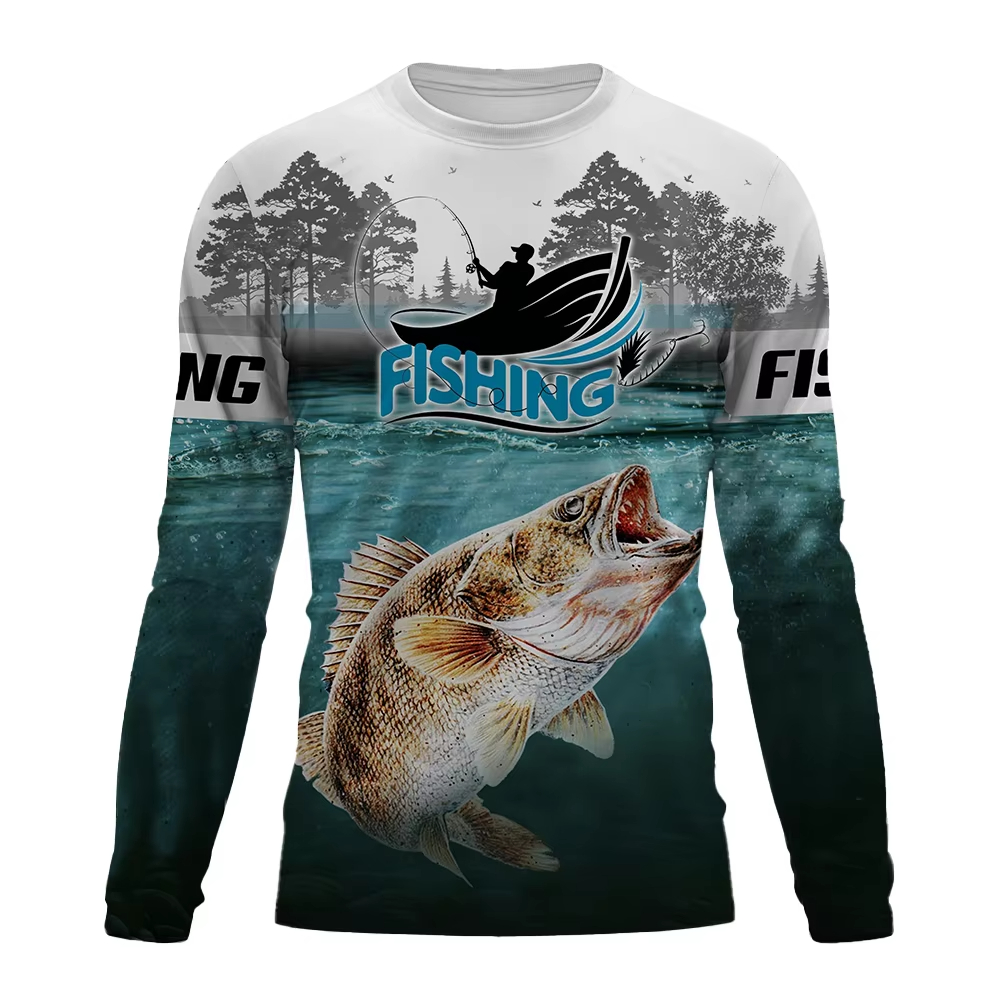 Fishing Equipment Clearance - 3D Print Vissen Grafische T-shirts Mannen