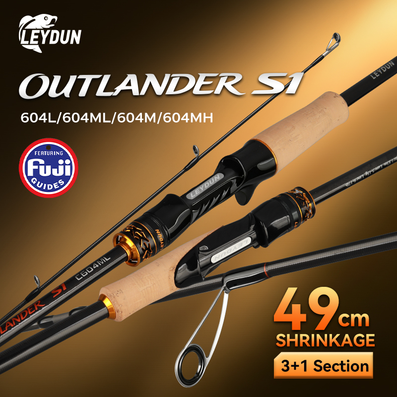 Fishing Equipment Guide - LEYDUN OUTLANDER S1 Hengel T1100G Carbon