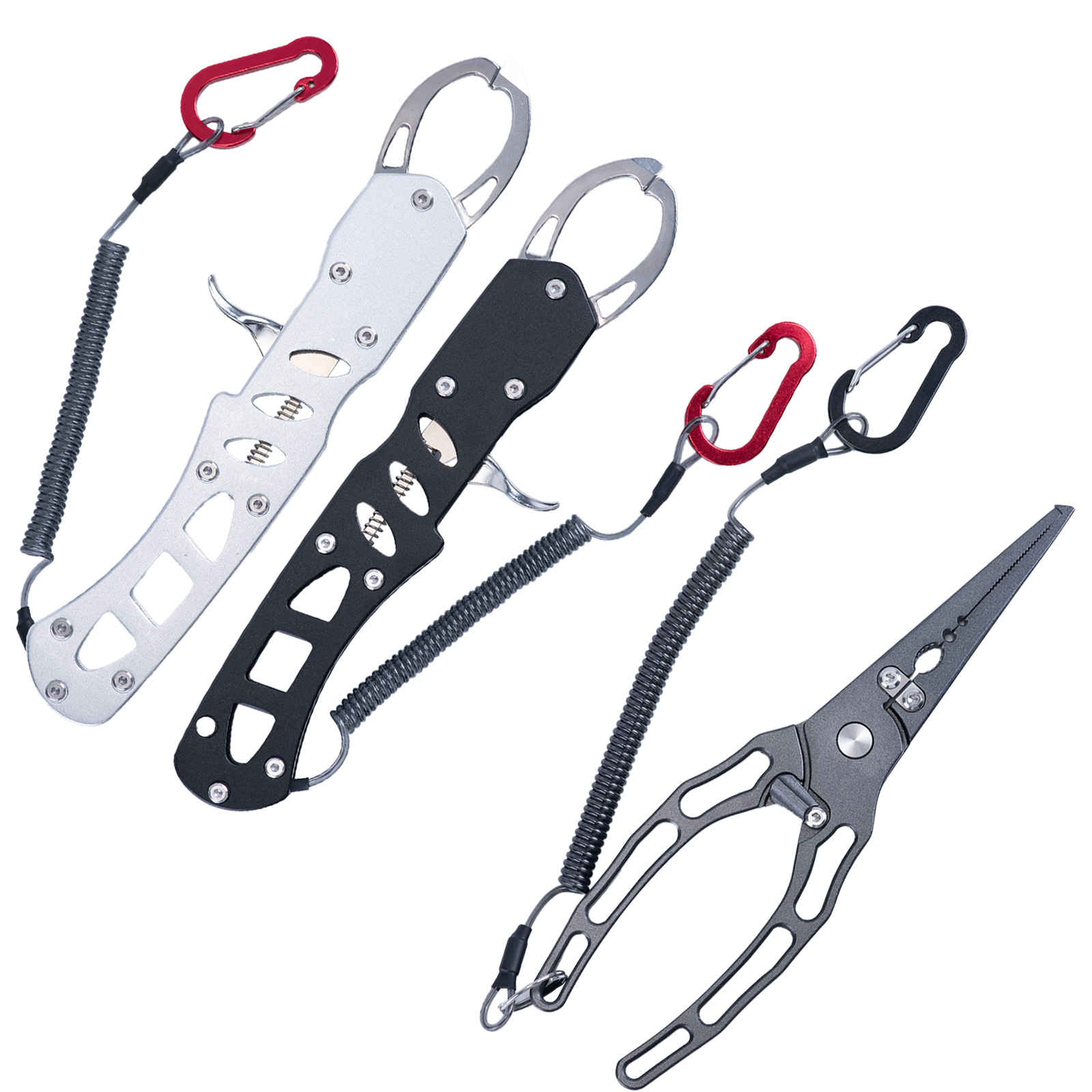 Fishing Equipment Warehouse - Visserijtang en visgreepset, roestvrijstalen vislipgreep met