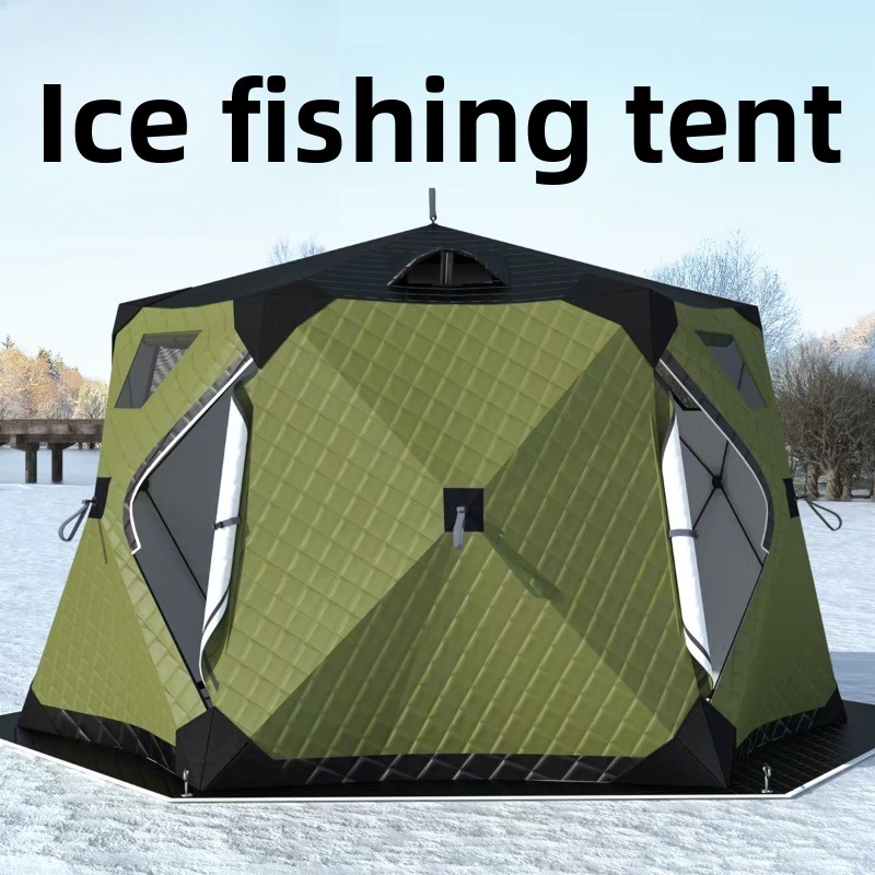 Zeshoekige ijsvishut – Verdikt - Fishing Equipment Needed recensie en prijs
