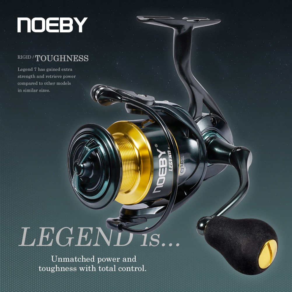 Noeby Spinning Visserij-reel 3 - Fishing Equipment Brands recensie en prijs