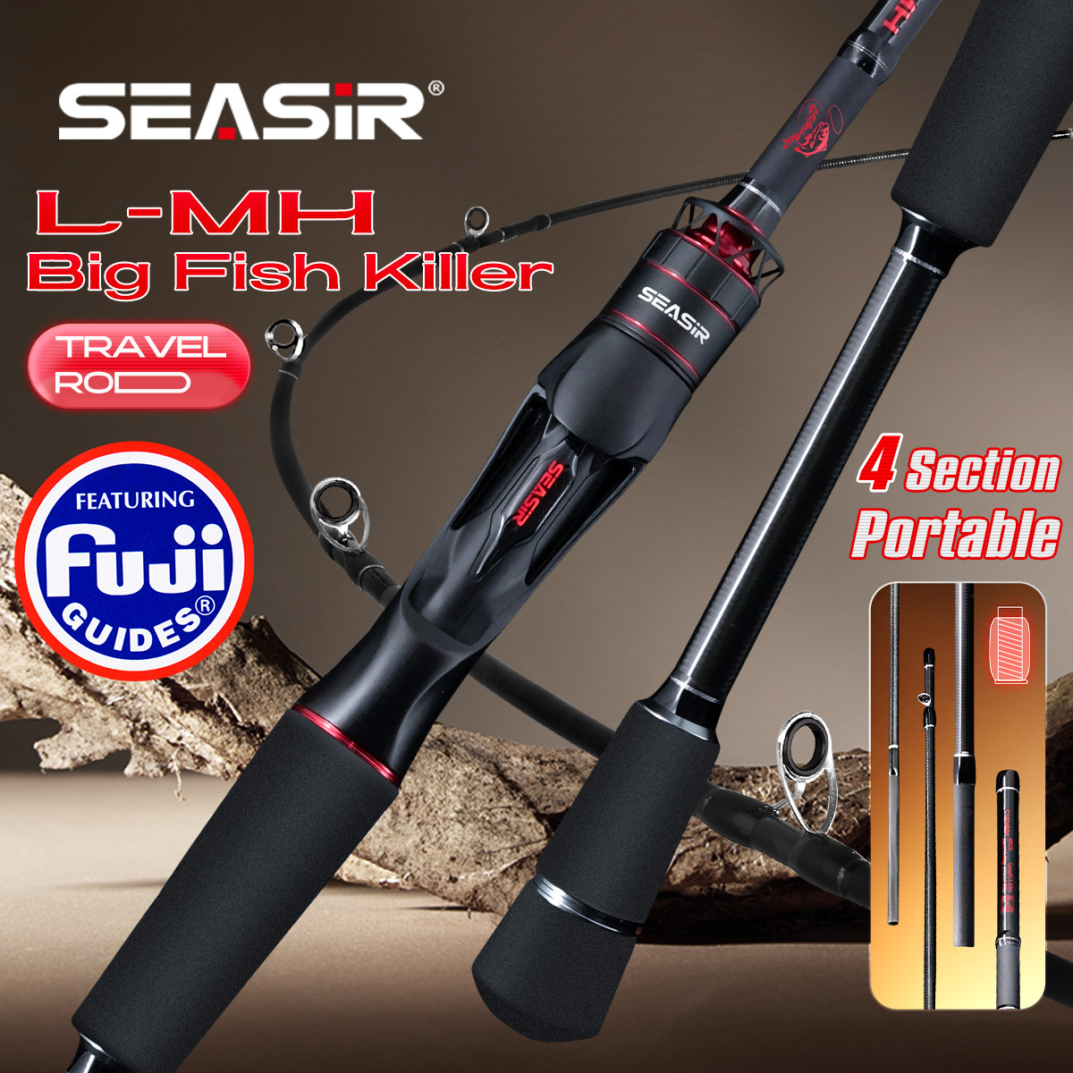 Seasir Salminus XF M/MH Spinin - Fishing Equipment Guide recensie en prijs