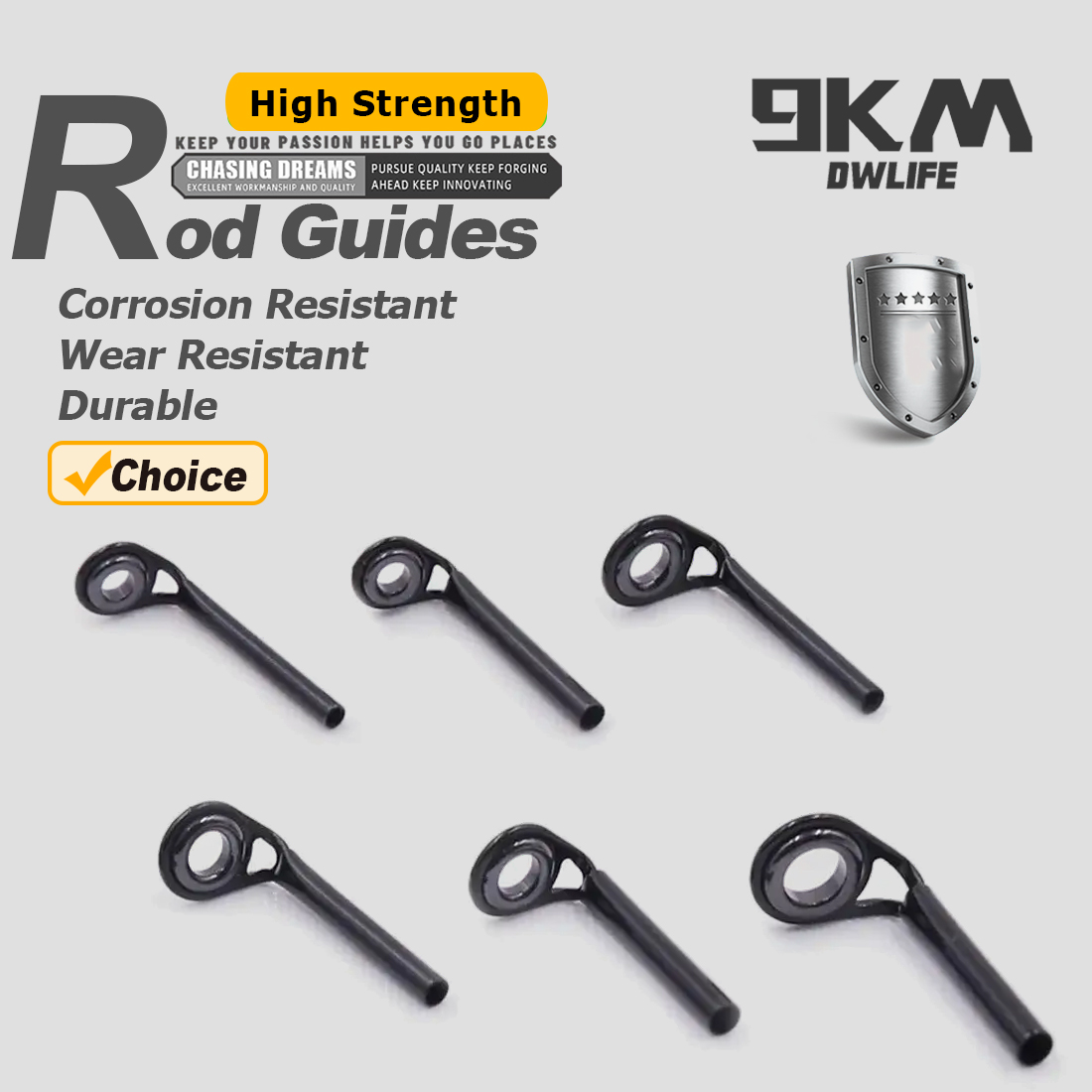 Hengelgeleiders 5 ~ 10 stuks M - Fishing Equipment Guide recensie en prijs