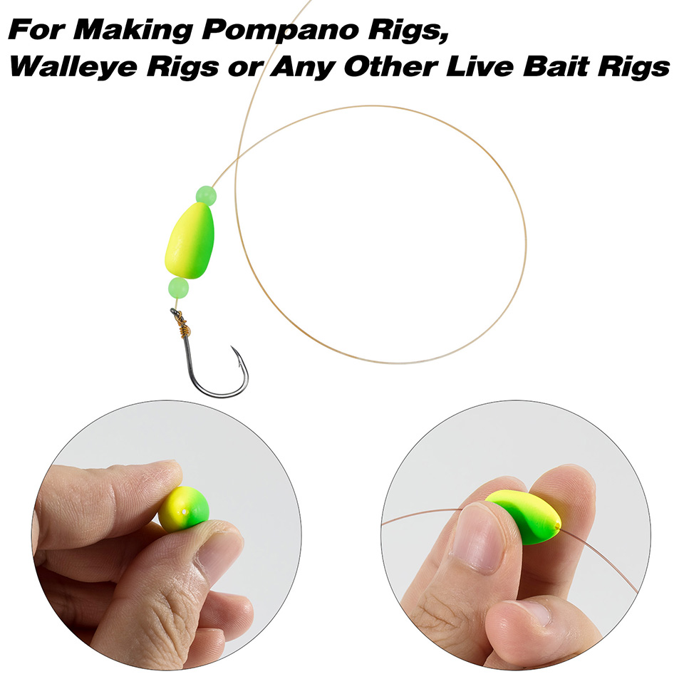 10 stks/partij Schuim Visdobbe - Fishing Equipment Clearance recensie en prijs