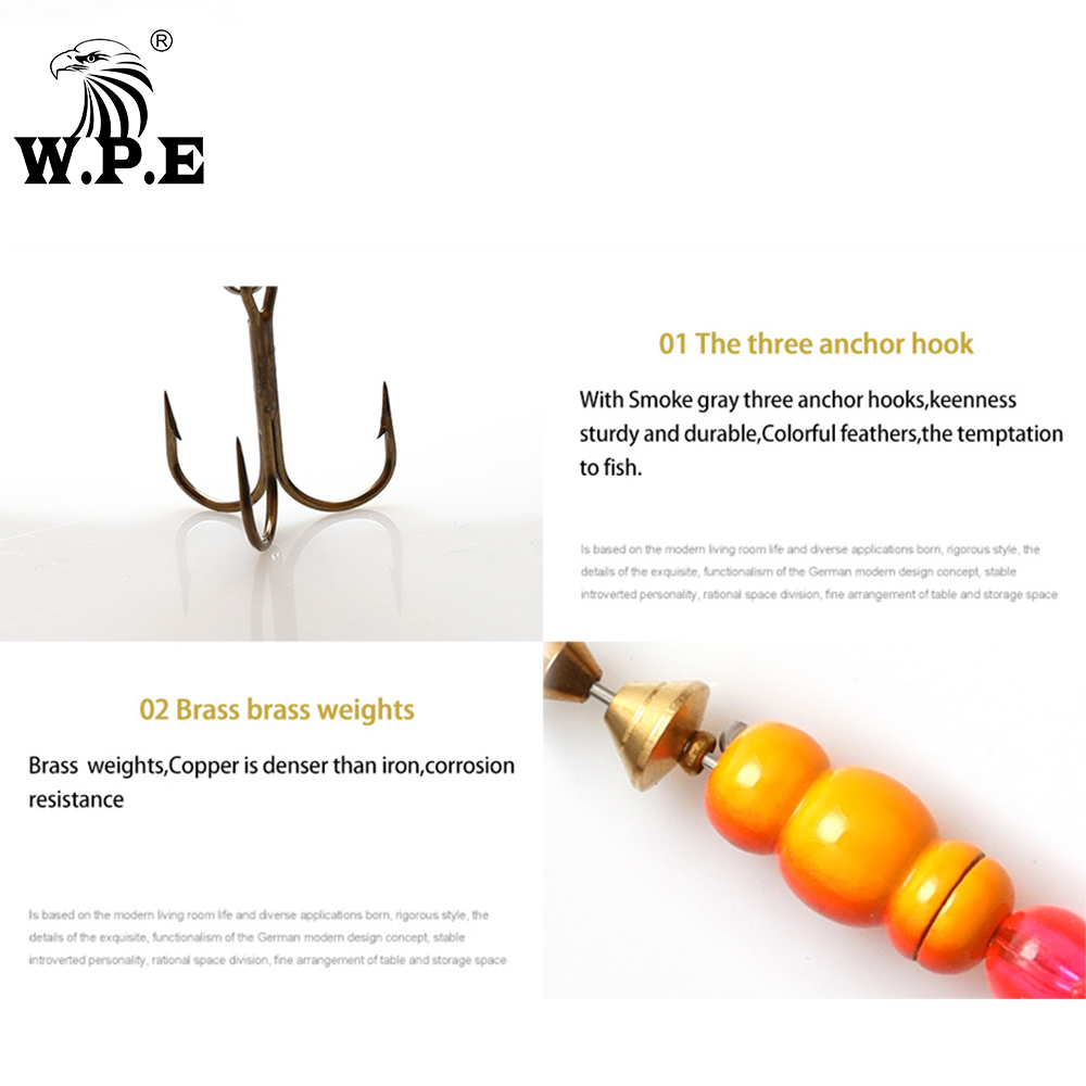 W.P.E Gloednieuwe Spinner Lokk - Fishing Equipment Brands recensie en prijs
