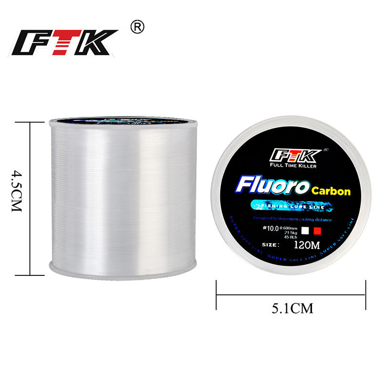 FTK 120m Vislijn 0.2mm-0.6mm 7 - Fishing Equipment Clearance recensie en prijs