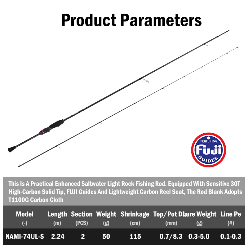 LEYDUN NAMI Ultralight Ajing R - Fishing Equipment Guide recensie en prijs