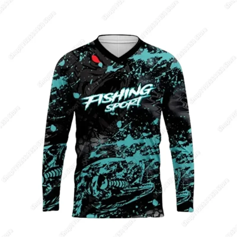 Zomer Vissen Shirt Mannen Zon  - Fishing Equipment Clearance recensie en prijs