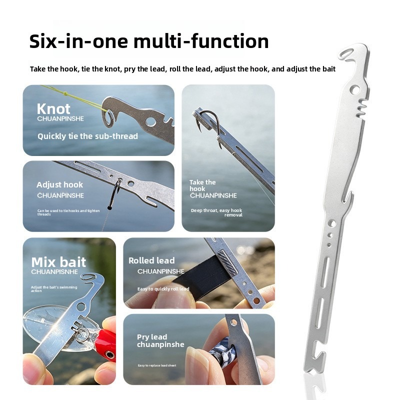 QAJTAO, set van 4 stuks, 6-in- - Fishing Equipment Warehouse recensie en prijs