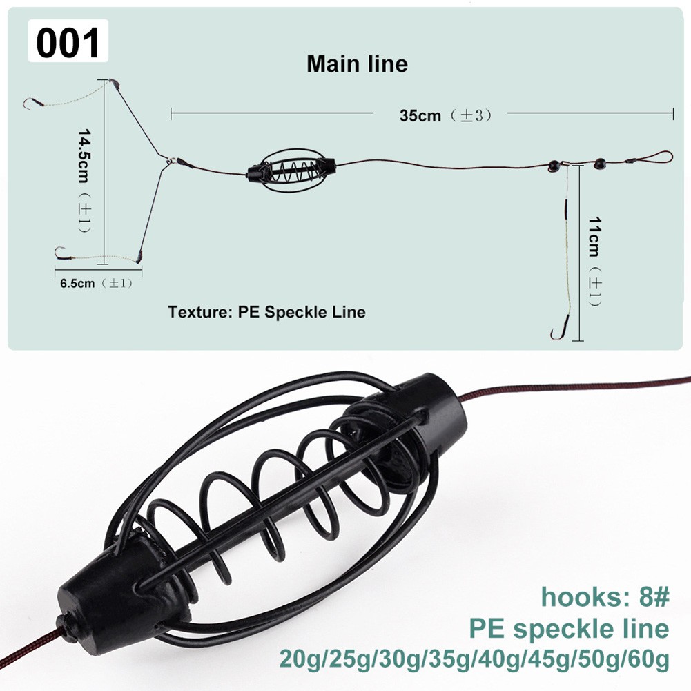 1PCS Karpervissen Feeder Europ - Fishing Equipment Hook recensie en prijs